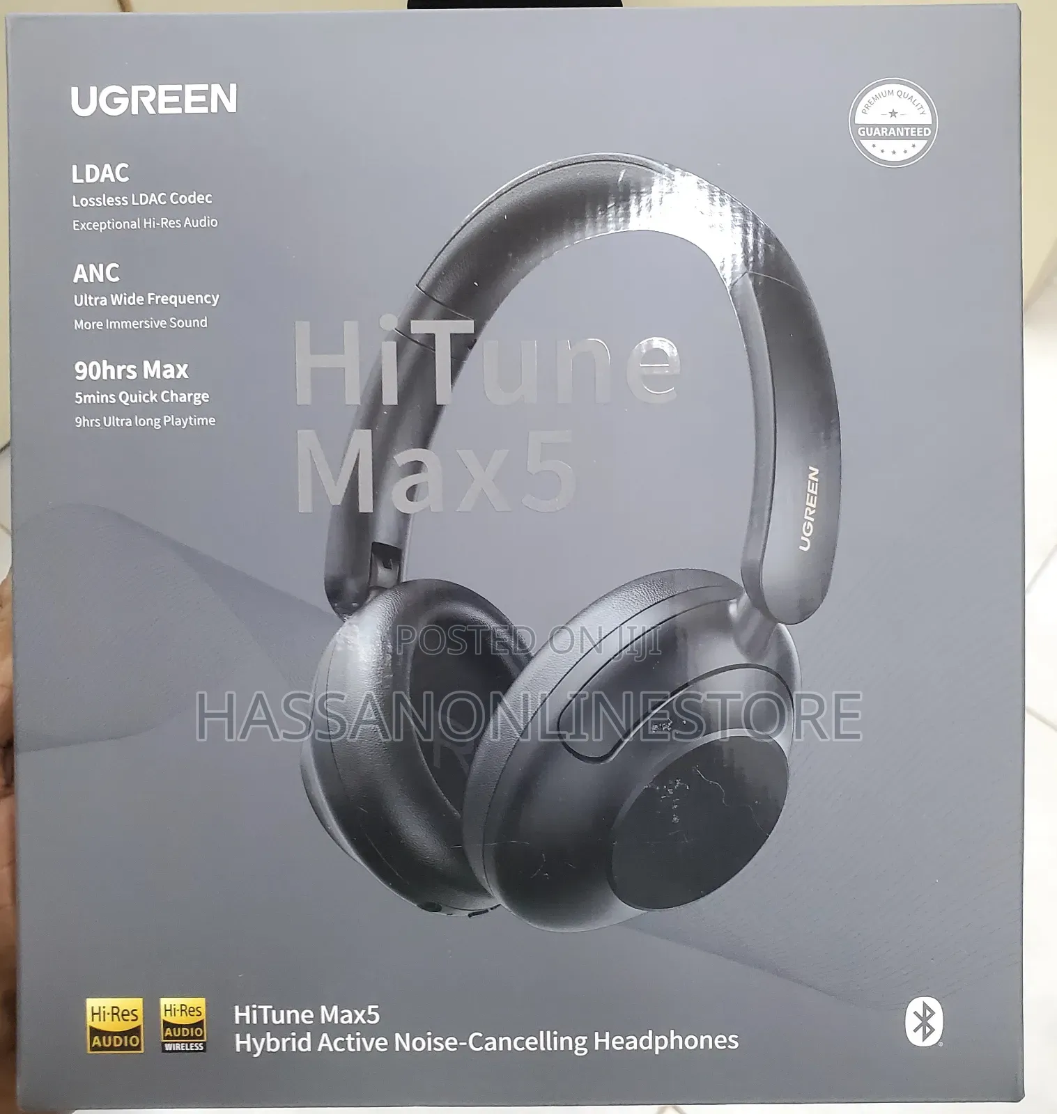 Ugreen Hitune Max5 Hybrid Active Noise-Cancelling Headphones