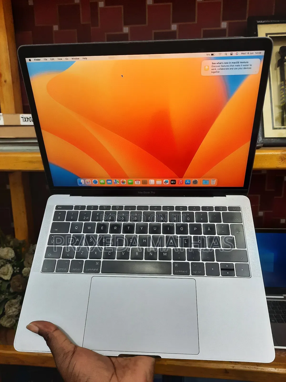 Laptop Apple MacBook Pro 2017 8GB Intel Core I5 SSD 256GB