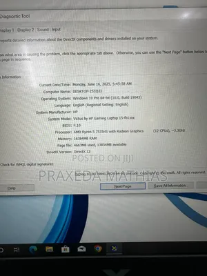 Laptop HP Victus 15 16GB AMD Ryzen 5 SSD 512GB