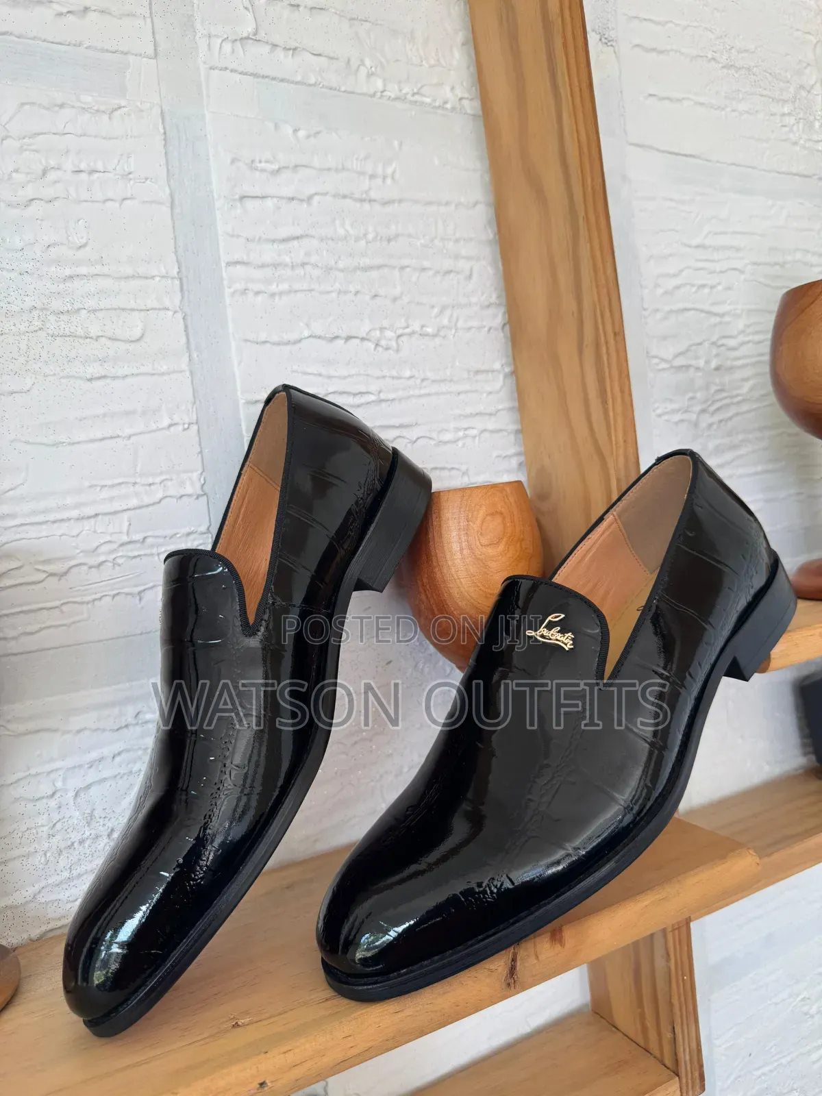 Men's Christian Louboutin Brand Leather Pure and Original