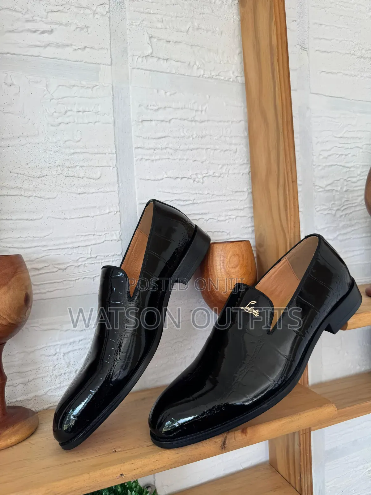 Men's Christian Louboutin Brand Leather Pure and Original