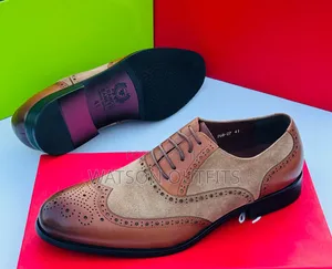 Male Shoes With Completely and Totally Fashioned at Surface