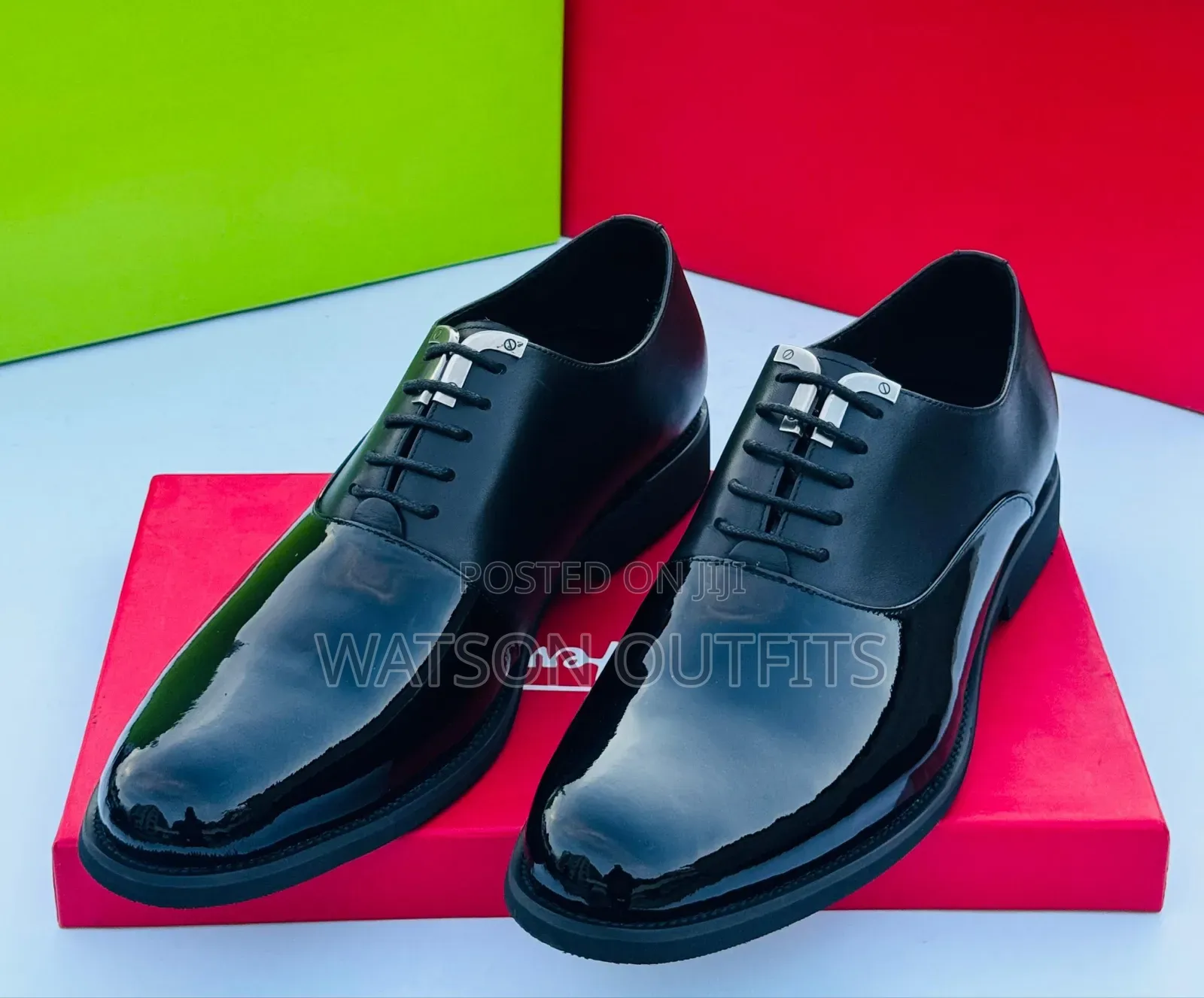 Men's Trending Deep Black Shine Shoes