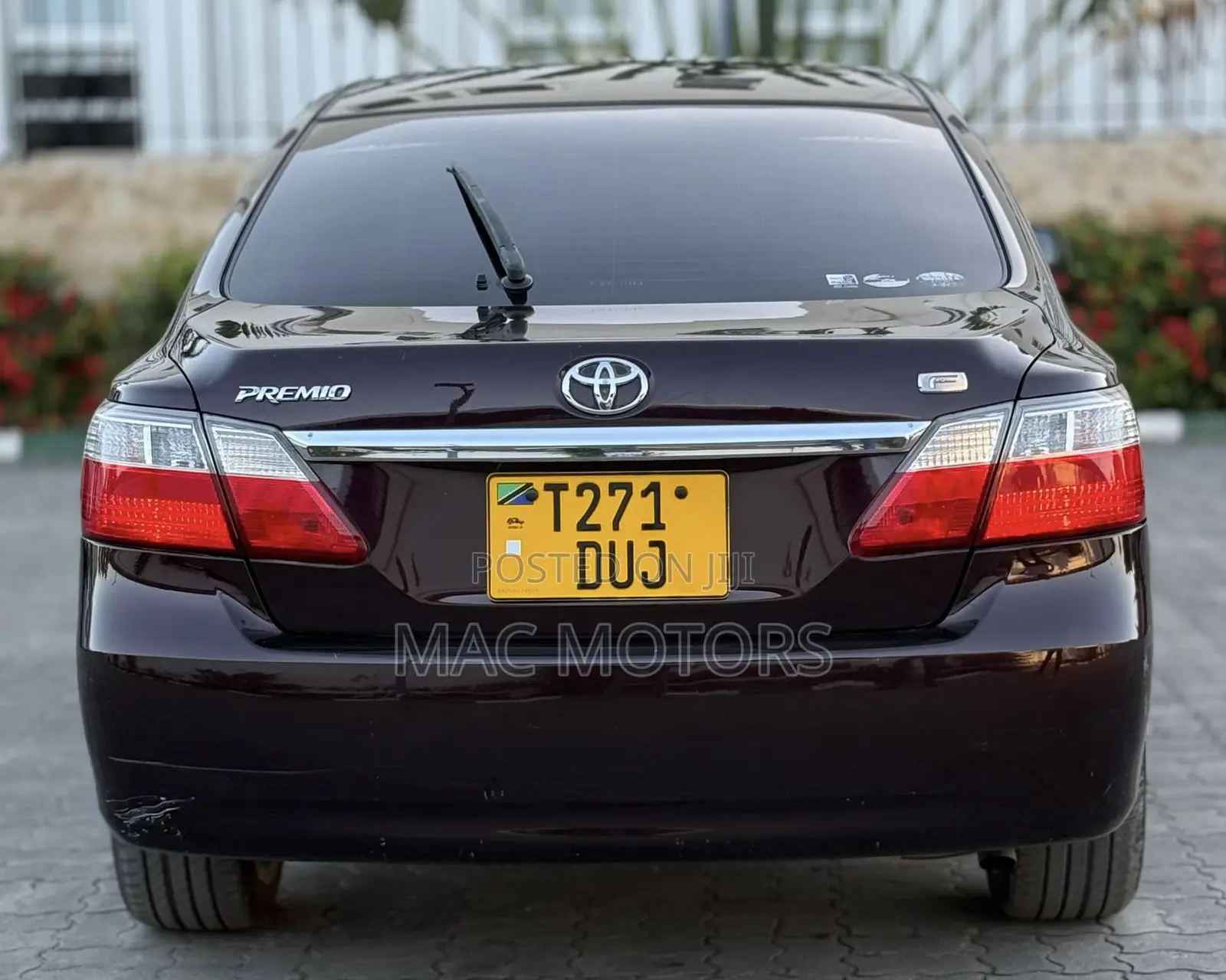 Toyota Premio 2008 Burgundy