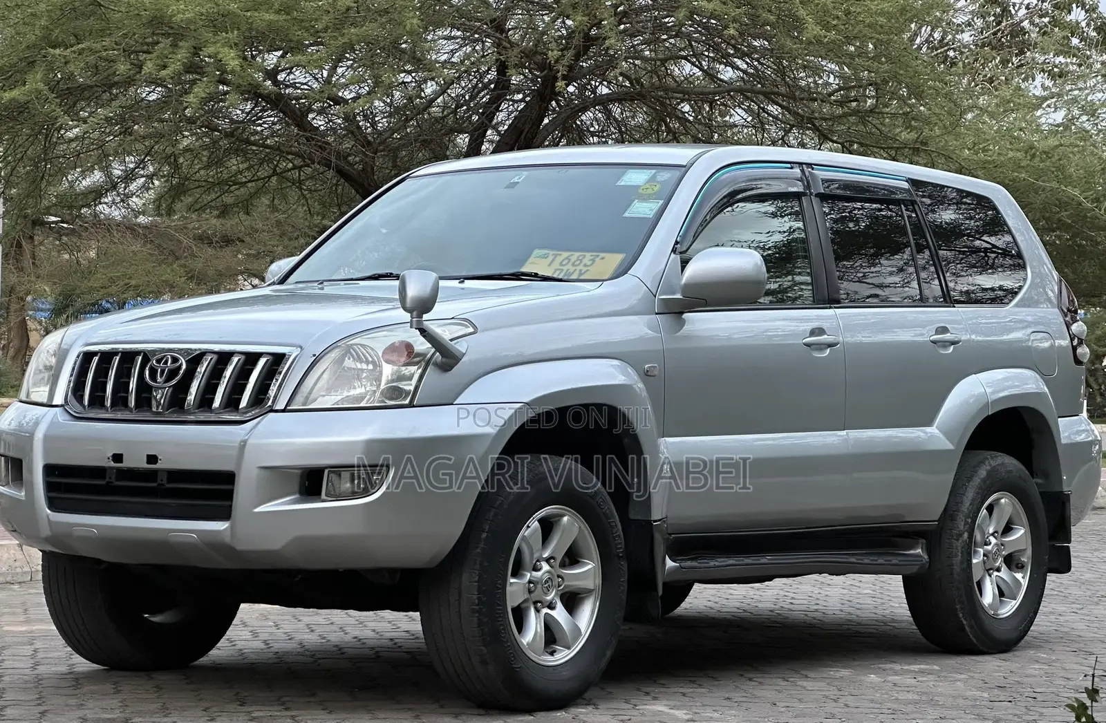 Toyota Land Cruiser Prado 2007 Silver