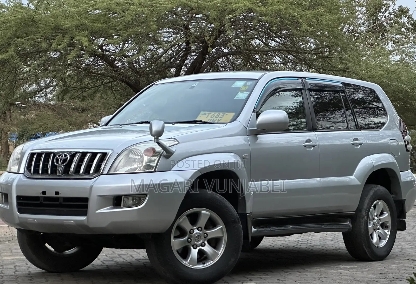 Toyota Land Cruiser Prado 2007 Silver