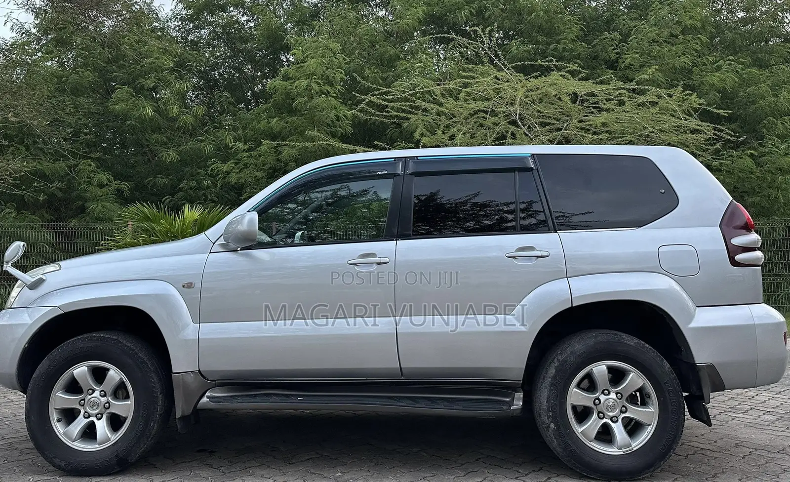 Toyota Land Cruiser Prado 2007 Silver