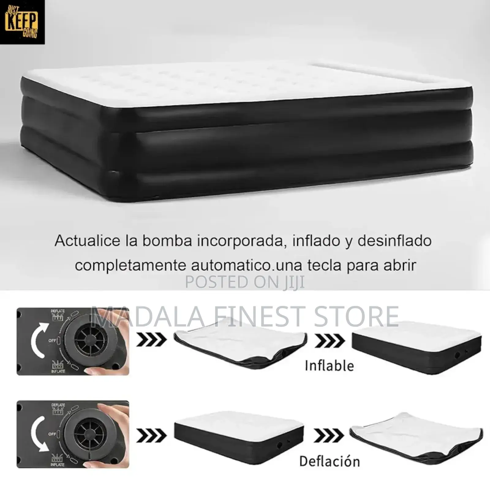 Super King Air Mattress 24"