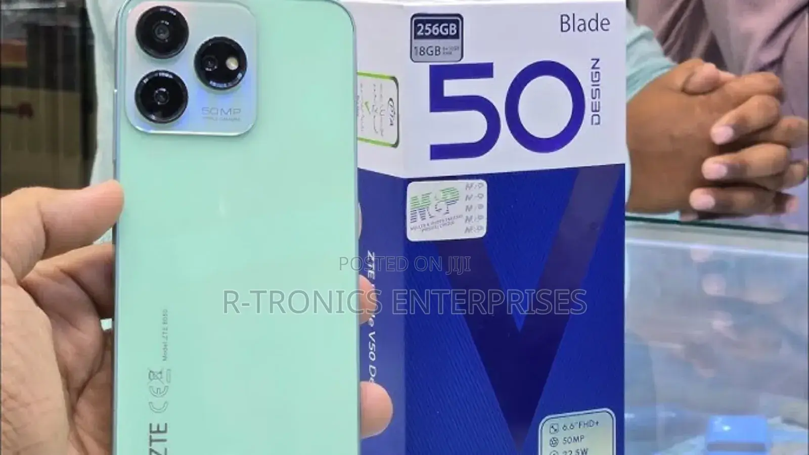 New ZTE Blade V60 Design 256 GB Green