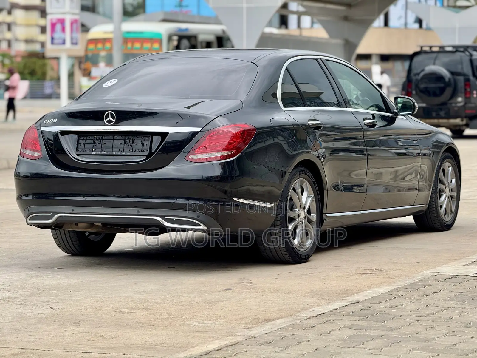 Mercedes-Benz C-Class C 180 (C204) 2015 Black