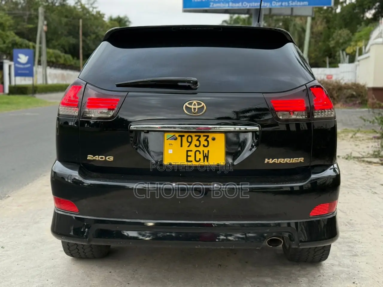 Toyota Harrier 2008 Black