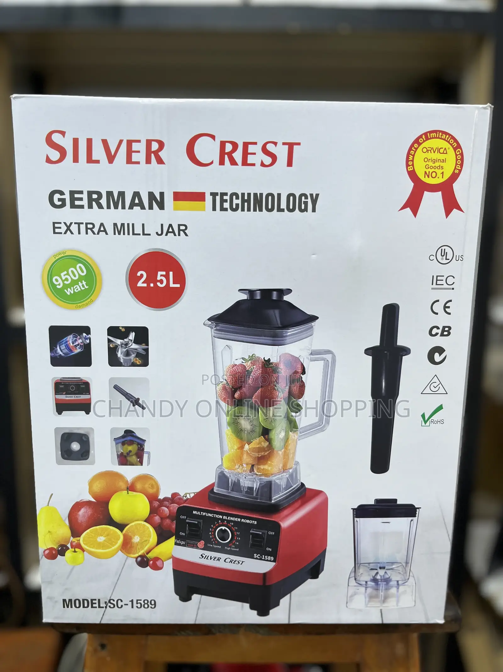 Silver Crest Blender With 2.5l