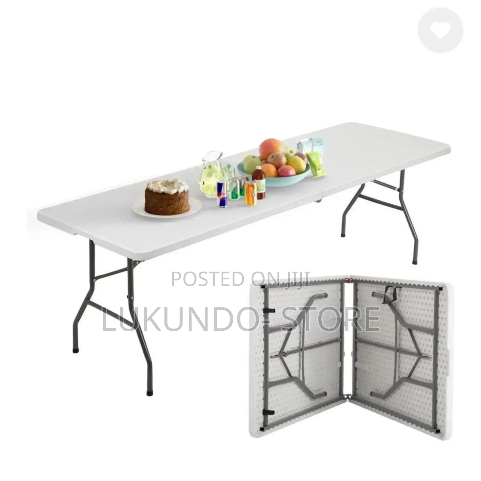 Folding Table 180cm Plastic Table for Cartaring