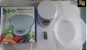 Kitchen Weight Scale Up to 5kg With Bowl