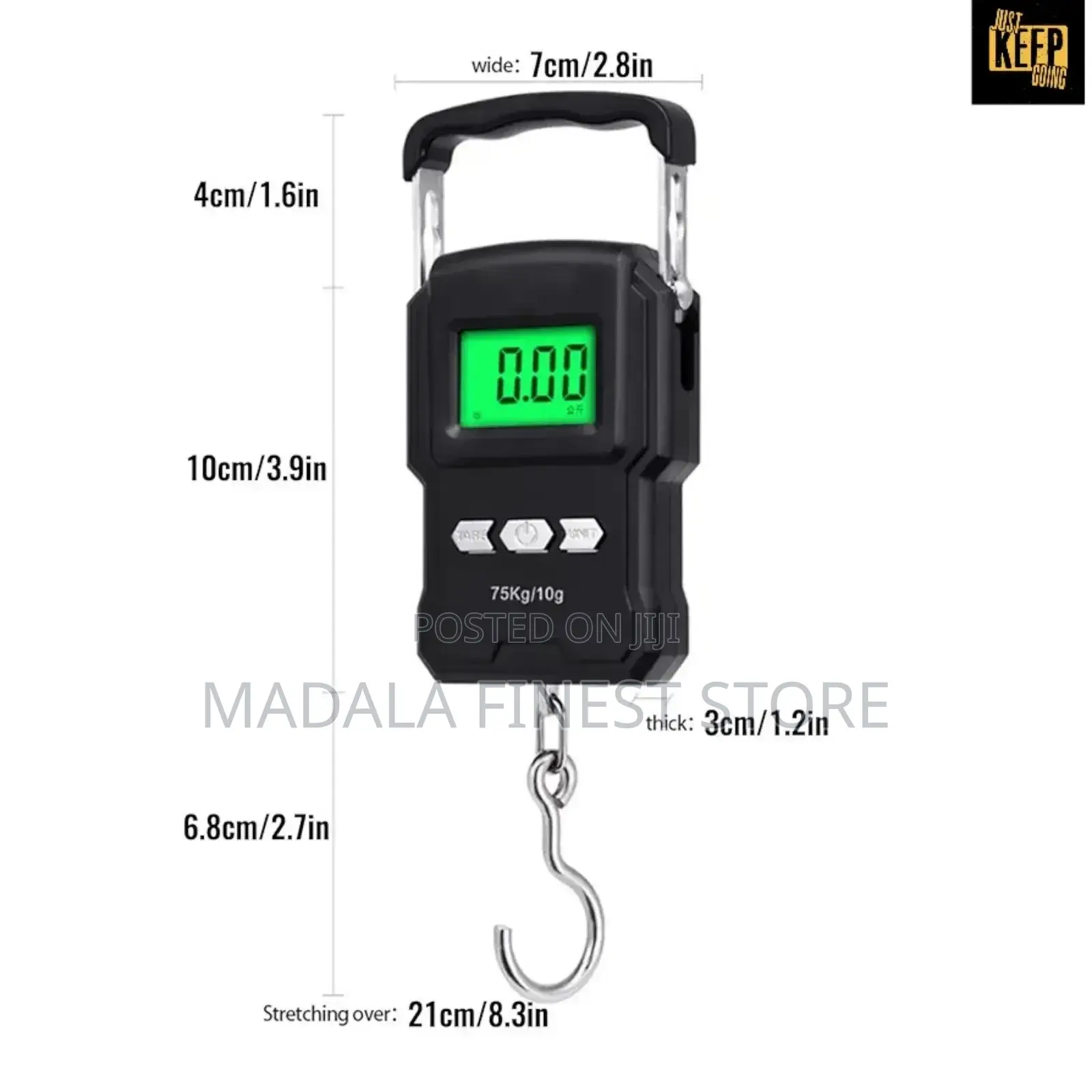 Wh-A22 Portable Electronic Scale 75kg