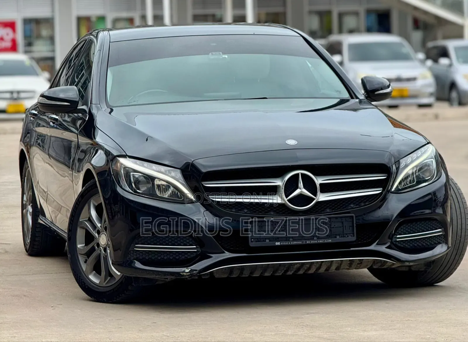 Mercedes-Benz C180 2015 Black