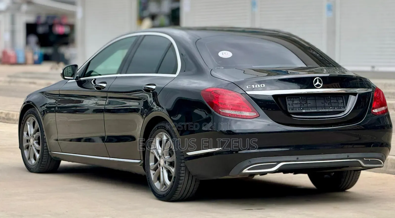 Mercedes-Benz C180 2015 Black