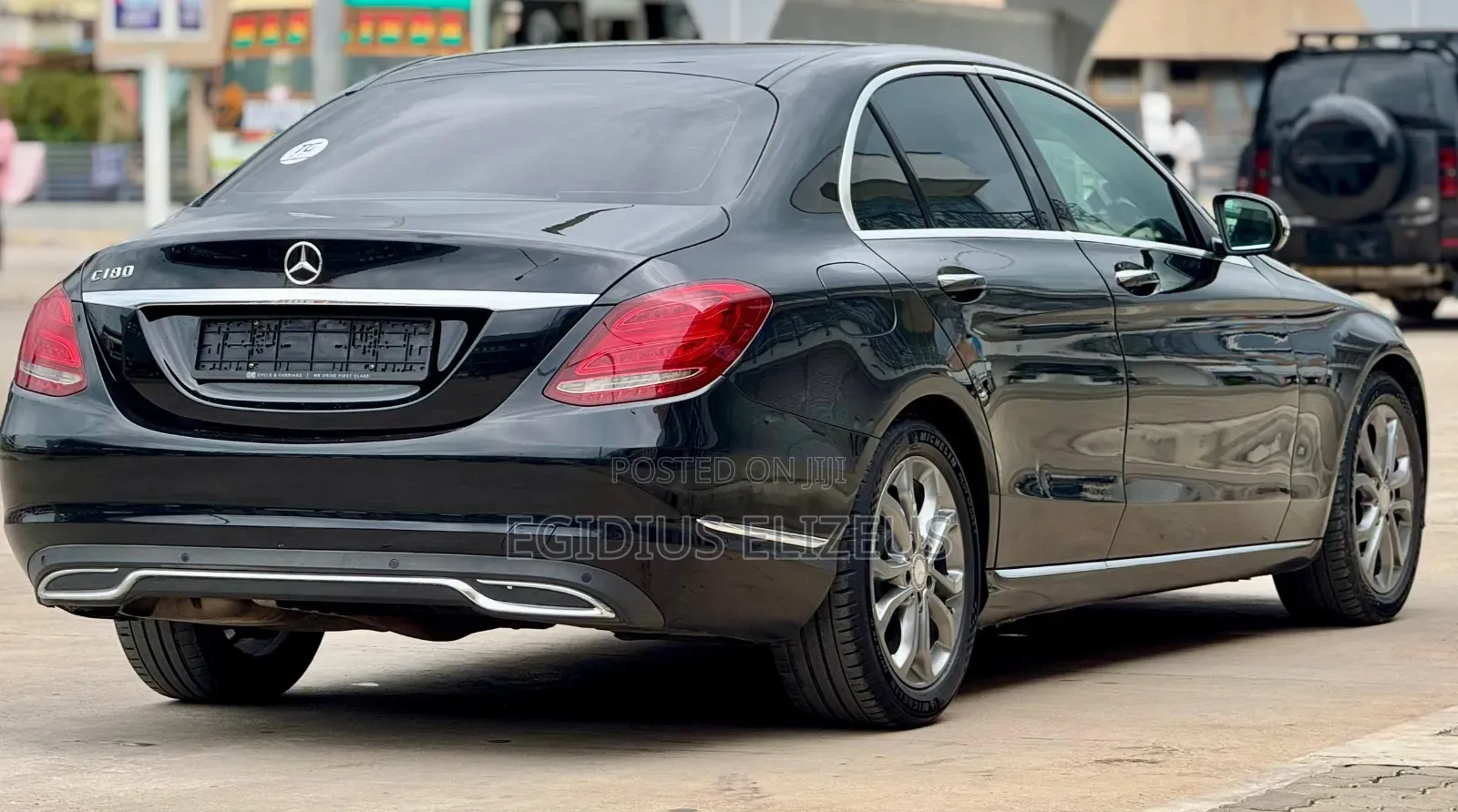 Mercedes-Benz C180 2015 Black
