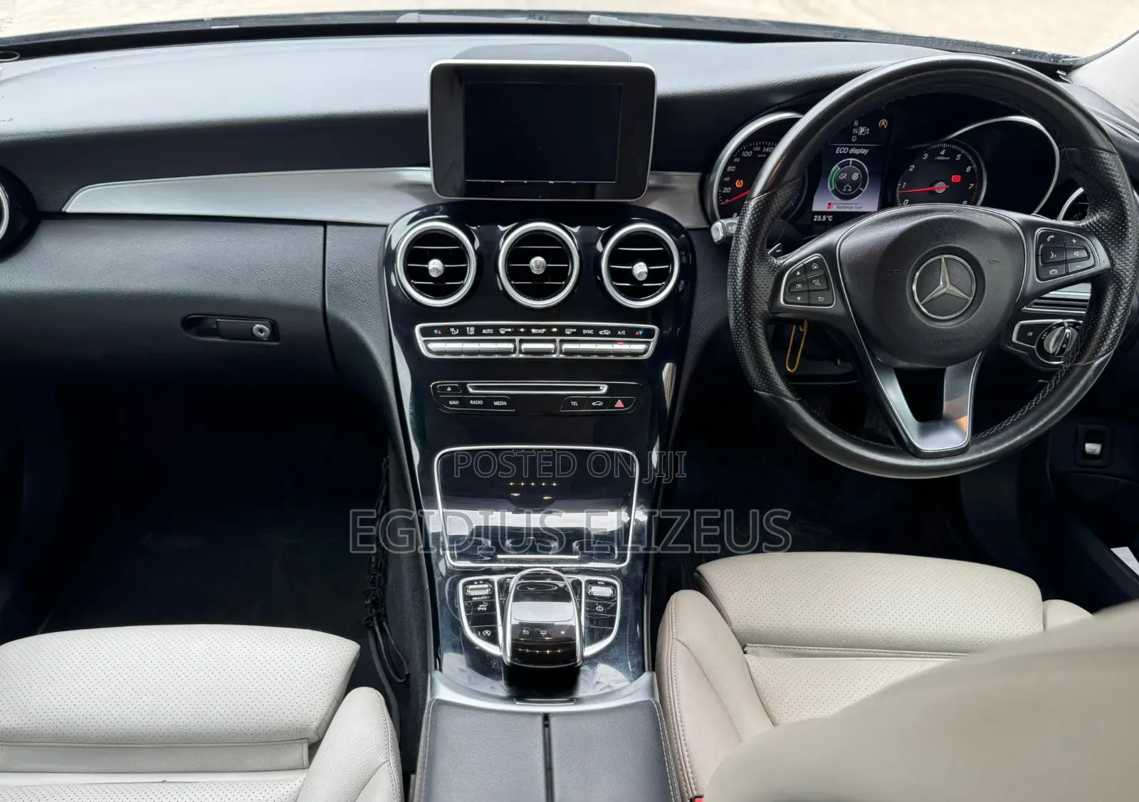 Mercedes-Benz C180 2015 Black