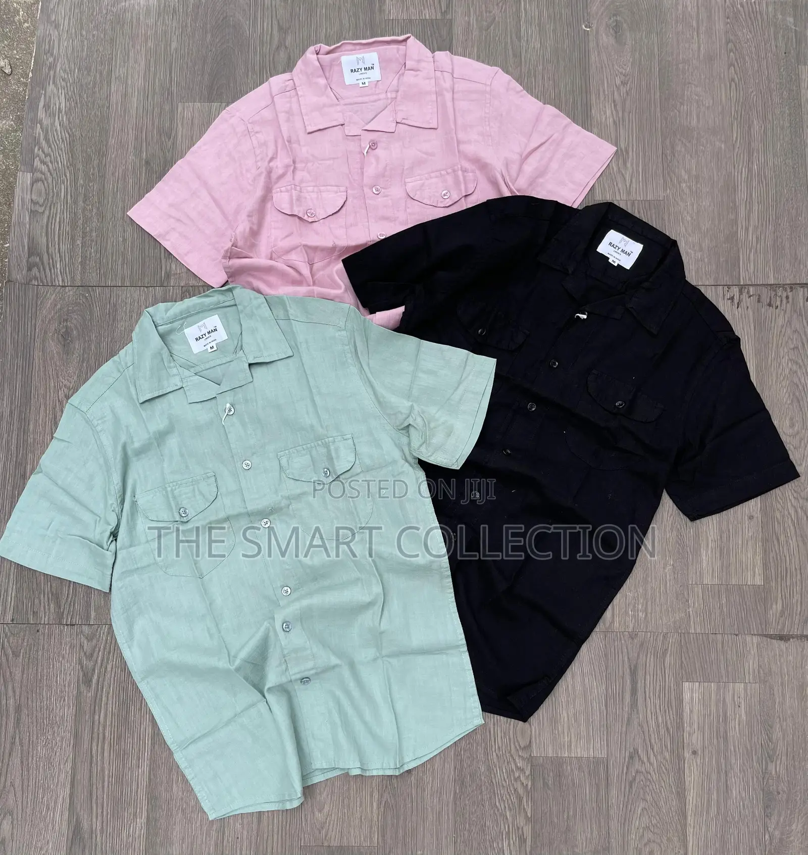 Linen Shirt Short Sleeves
