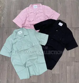 Linen Shirt Short Sleeves