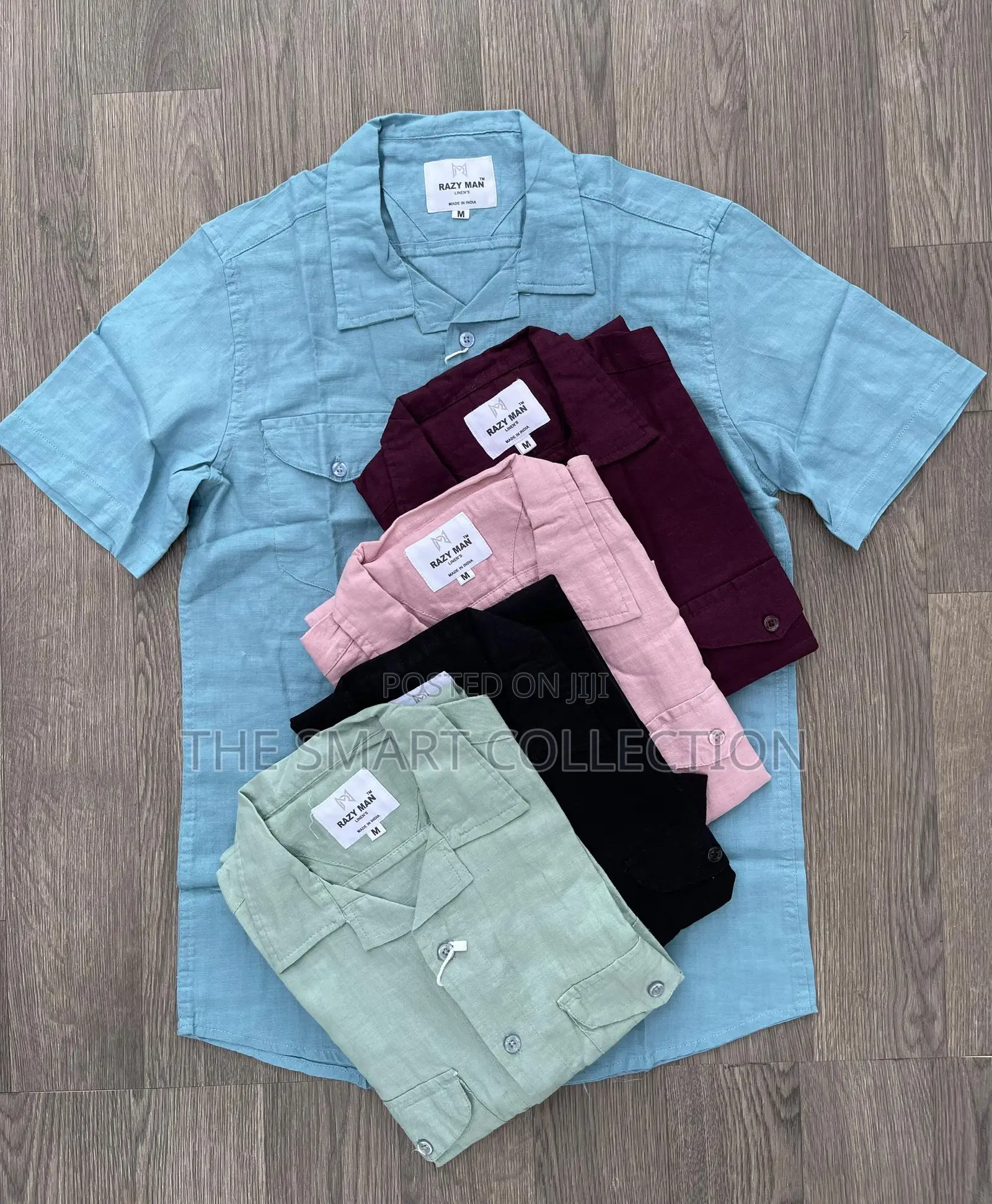 Linen Shirt Short Sleeves