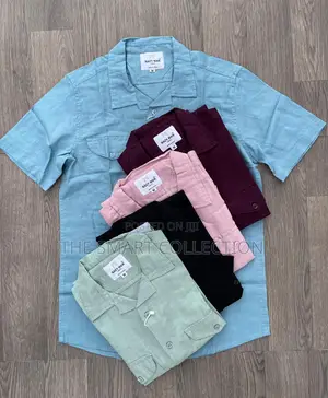 Linen Shirt Short Sleeves