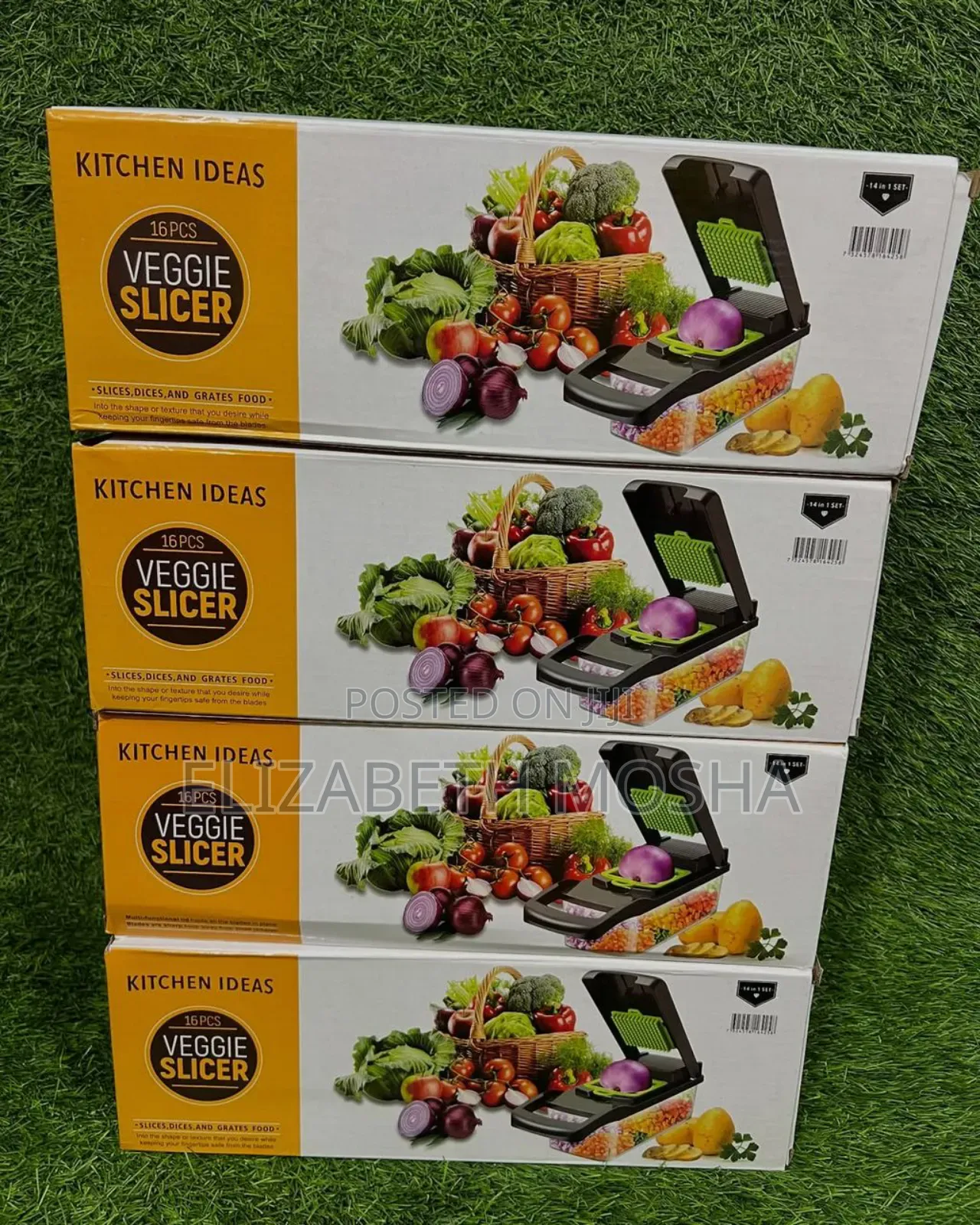 16 PCS Veggie Slicer