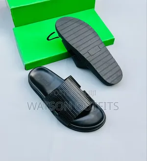 Men's Clarks and Aido Sandals Leather Materials