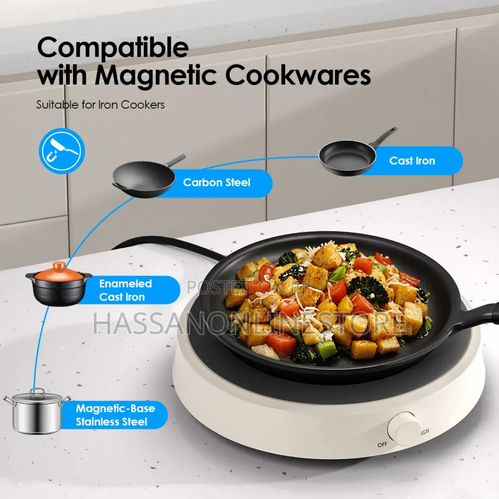 Oraimo Instacooker 2100w Induction Cooker