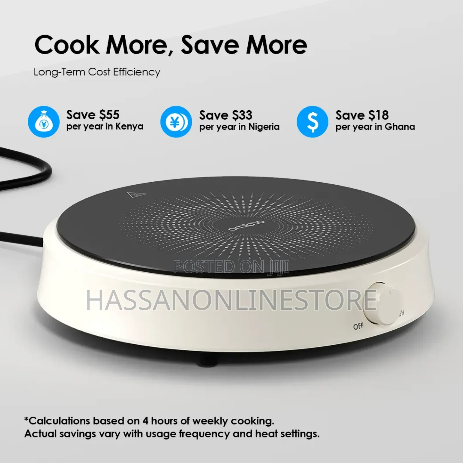 Oraimo Instacooker 2100w Induction Cooker