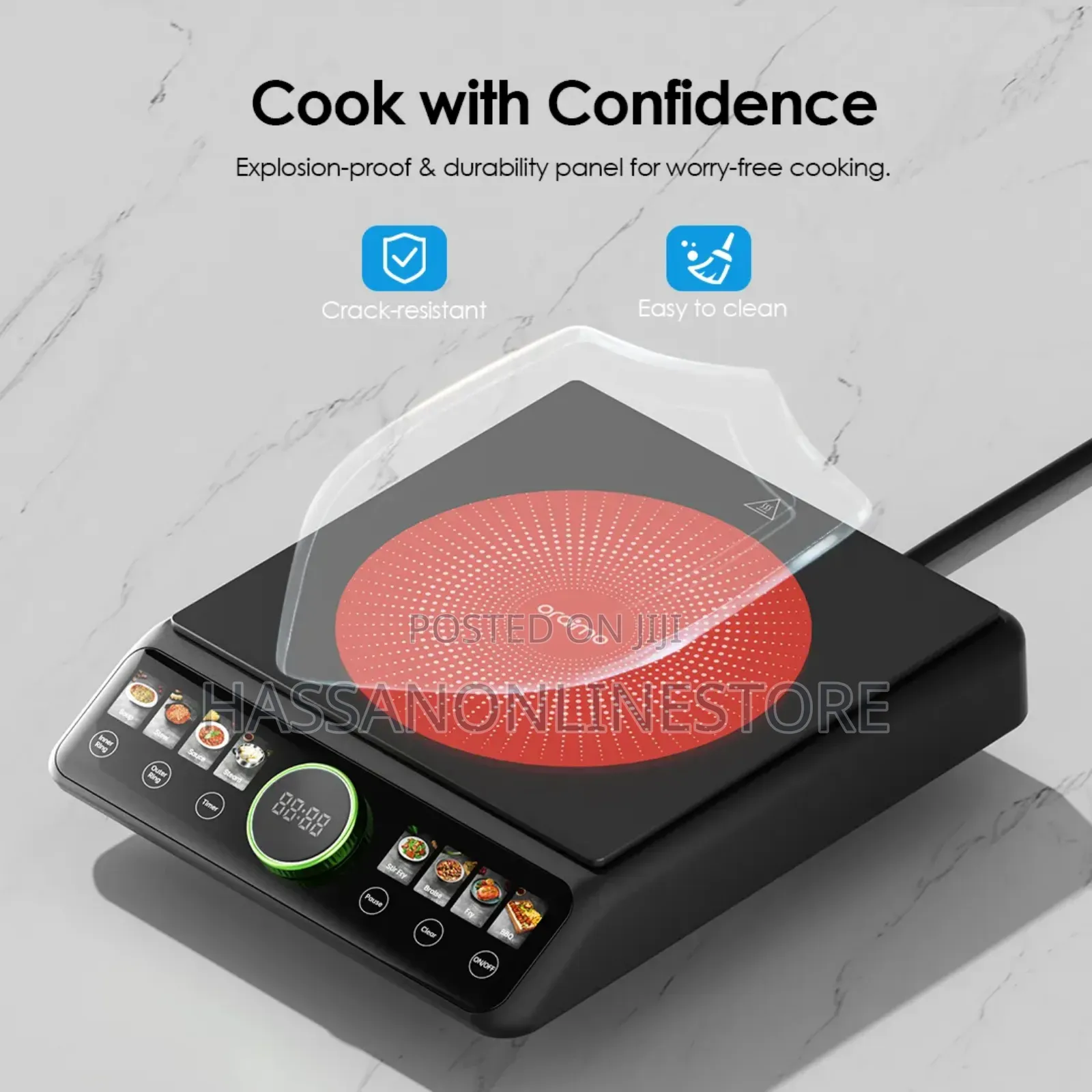 Oraimo Flexicooker 2200w Electric Ceramic Hot Plate