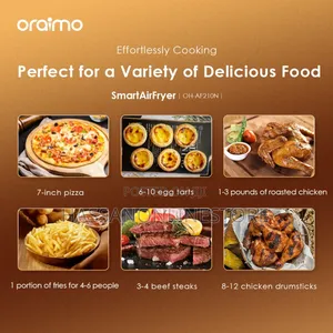 Oraimo Smartairfryer 1500w Cooking Visible Smart Air Fryer