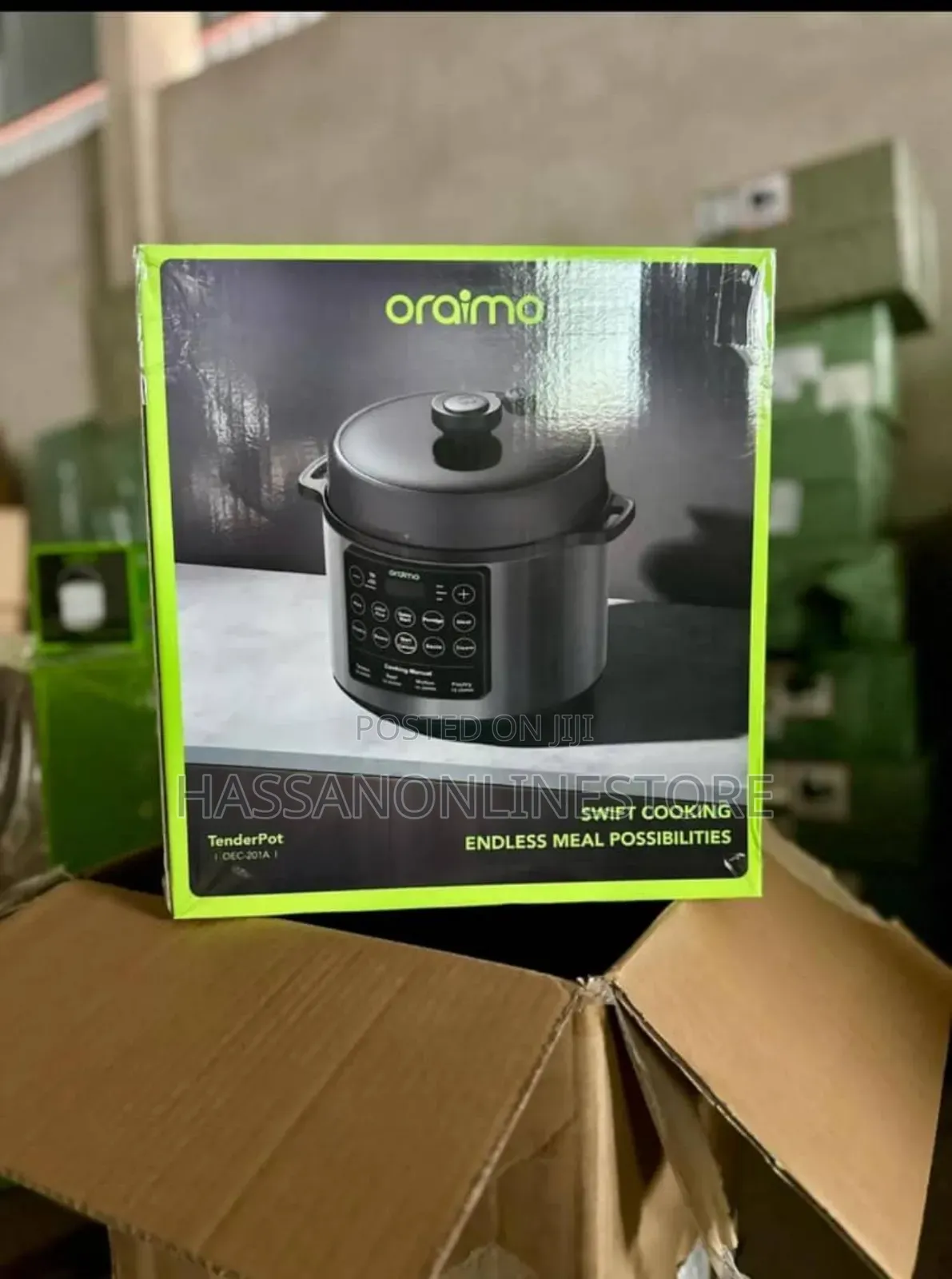 Oraimo Tenderpot 6l 1000w Electric Pressure Cooker