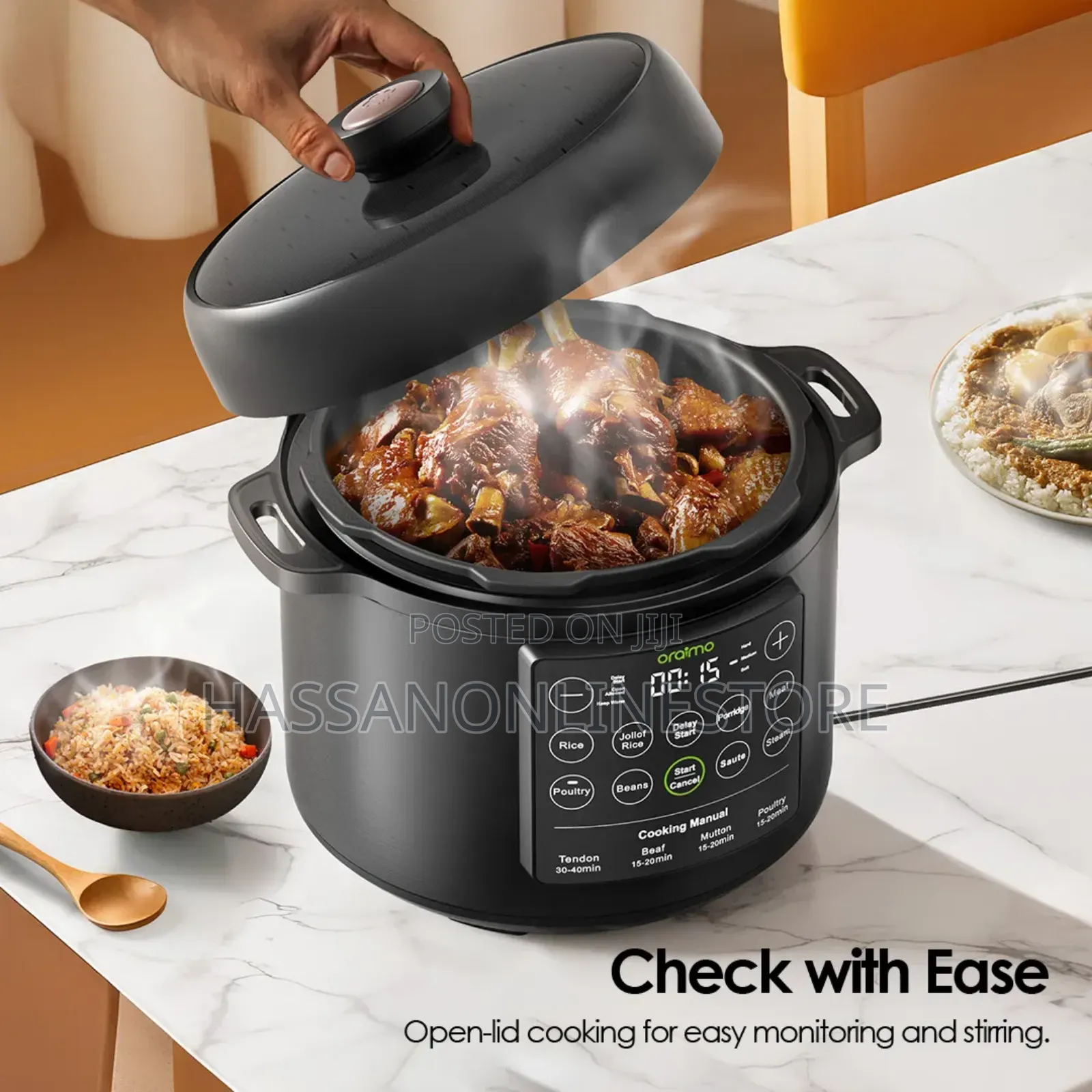 Oraimo Tenderpot 6l 1000w Electric Pressure Cooker