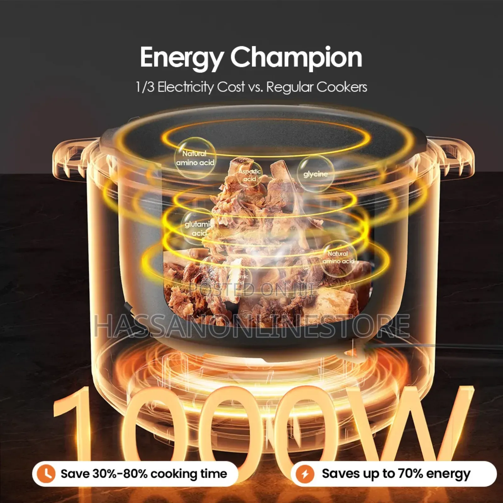 Oraimo Tenderpot 6l 1000w Electric Pressure Cooker