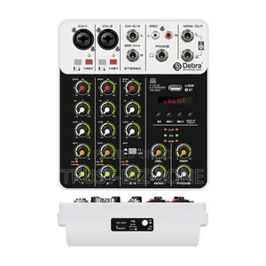Professional Audio Mixer With Sounds Card