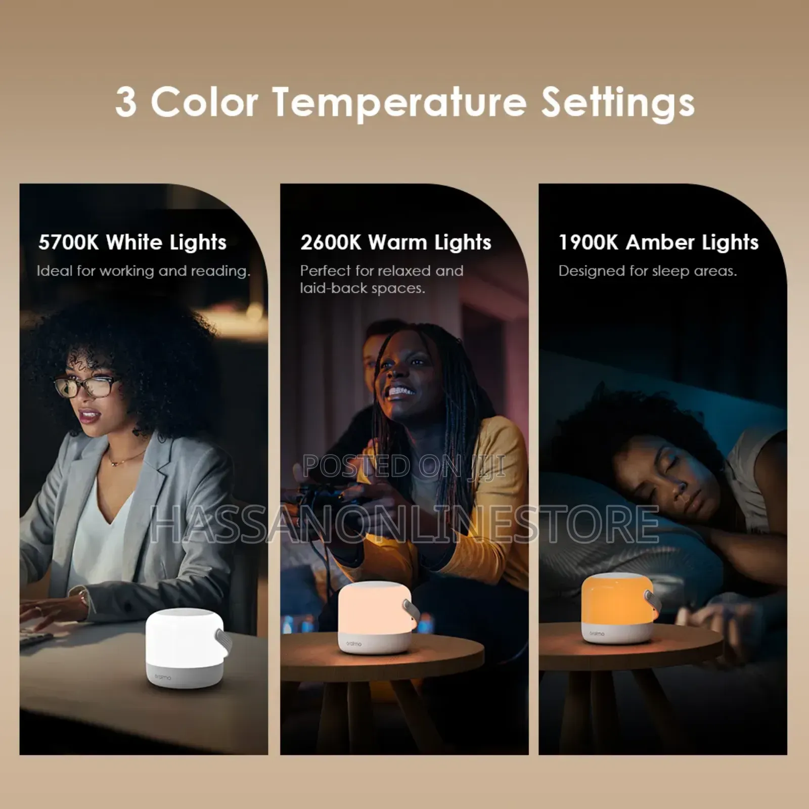 Oraimo Smartlamp Go 4.5w RGB Night Light