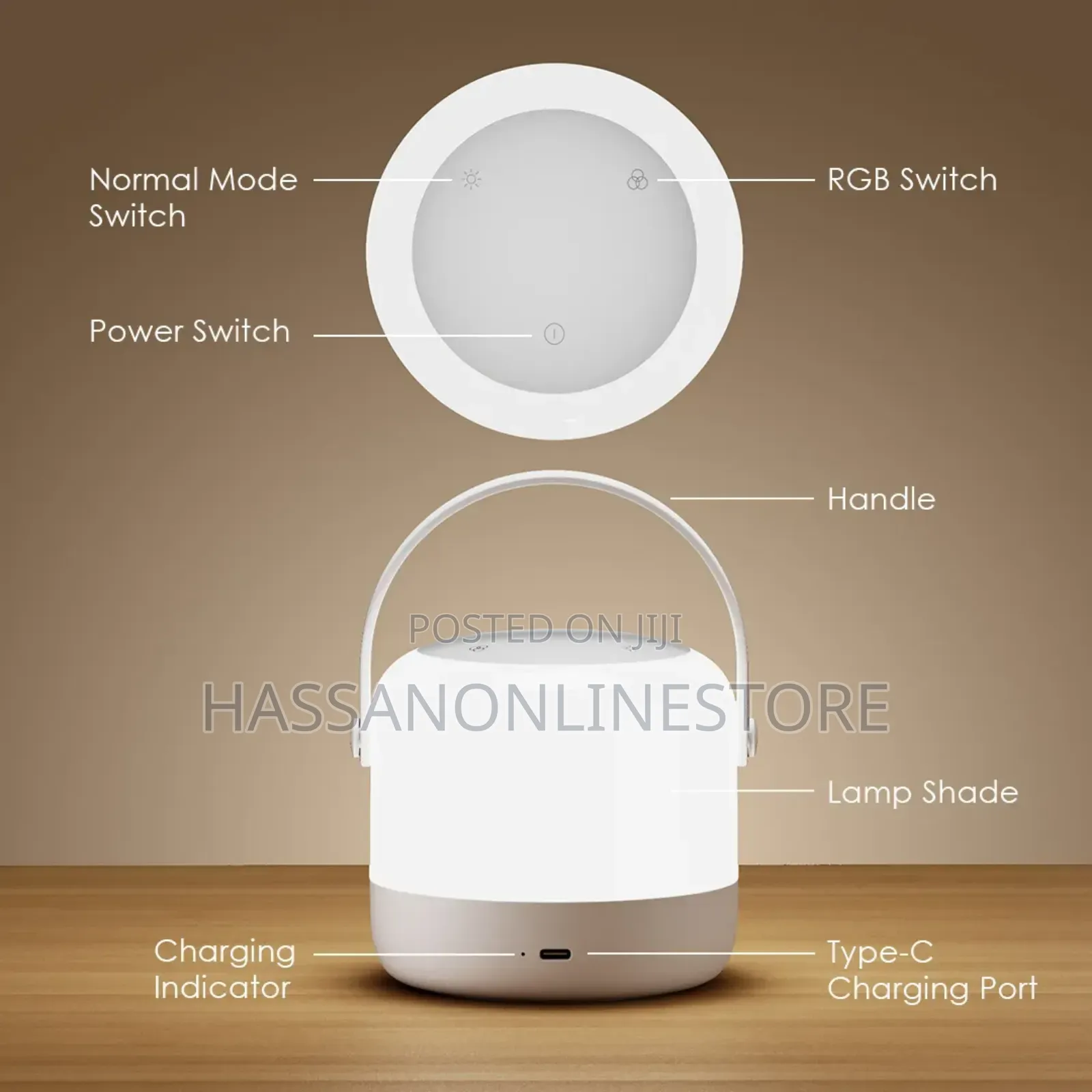 Oraimo Smartlamp Go 4.5w RGB Night Light