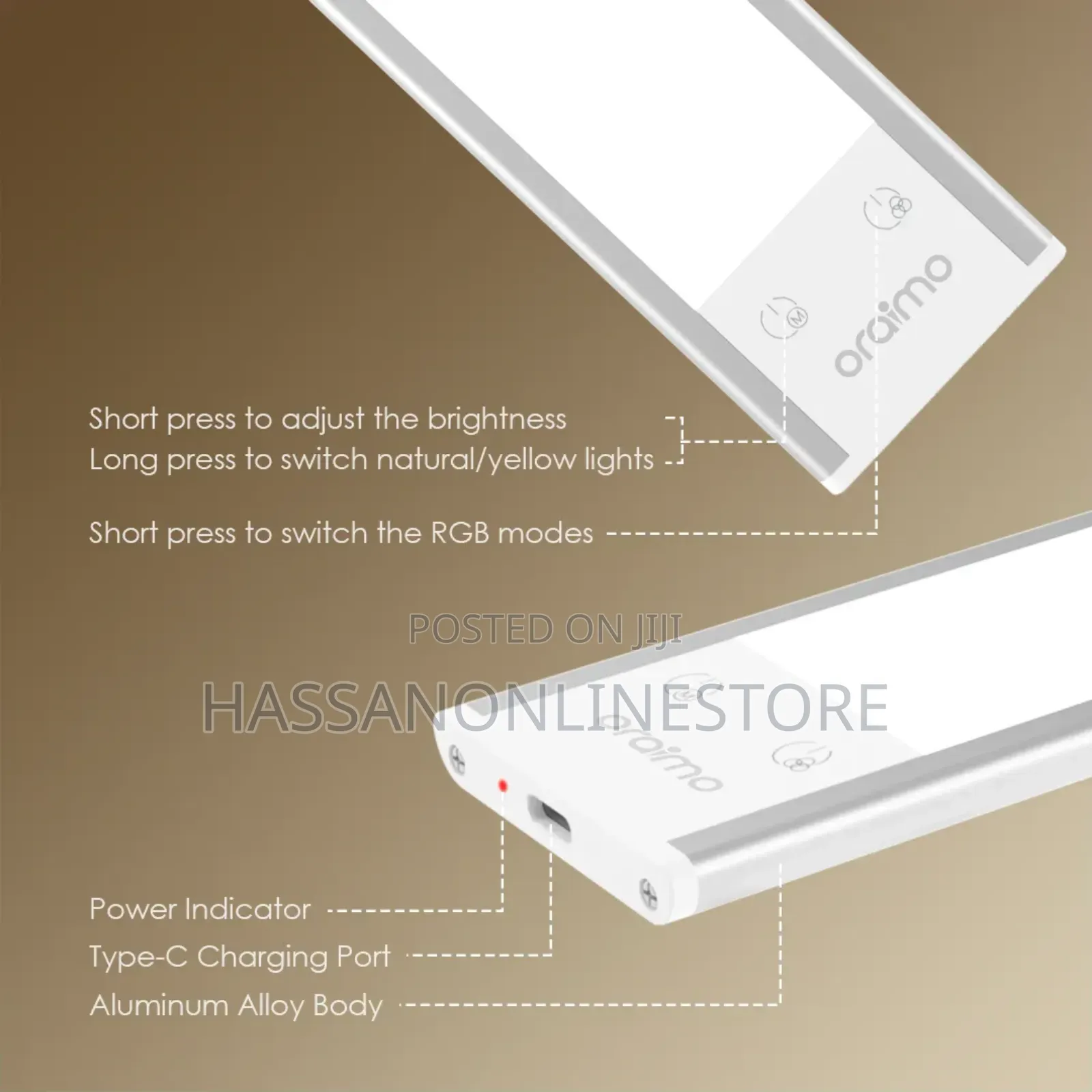 Oraimo Smartlamp Tube RGB Magnetic Lights