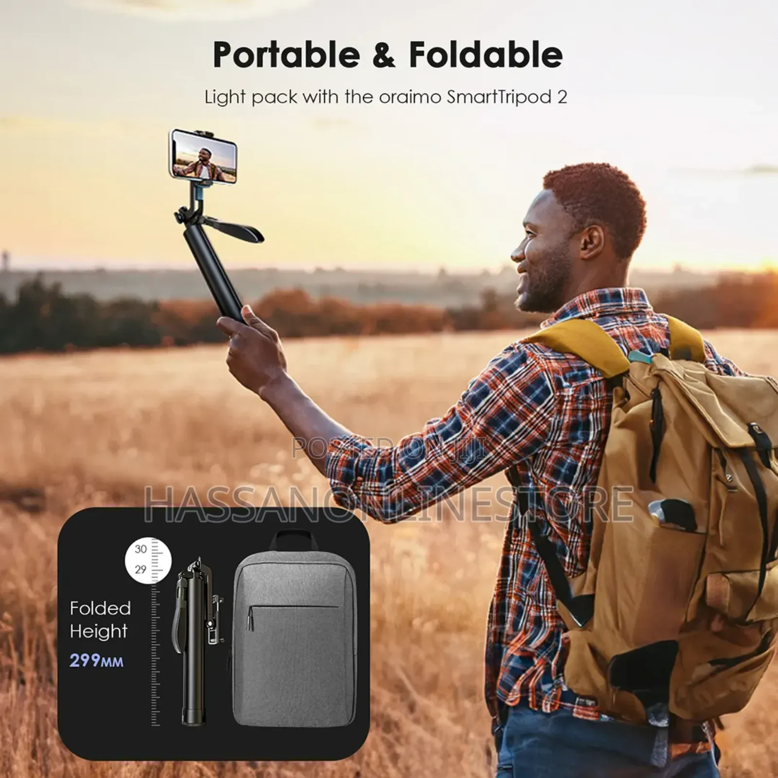 Oraimo Smarttripod 2 360° Tripod Gimbal Stabilizer