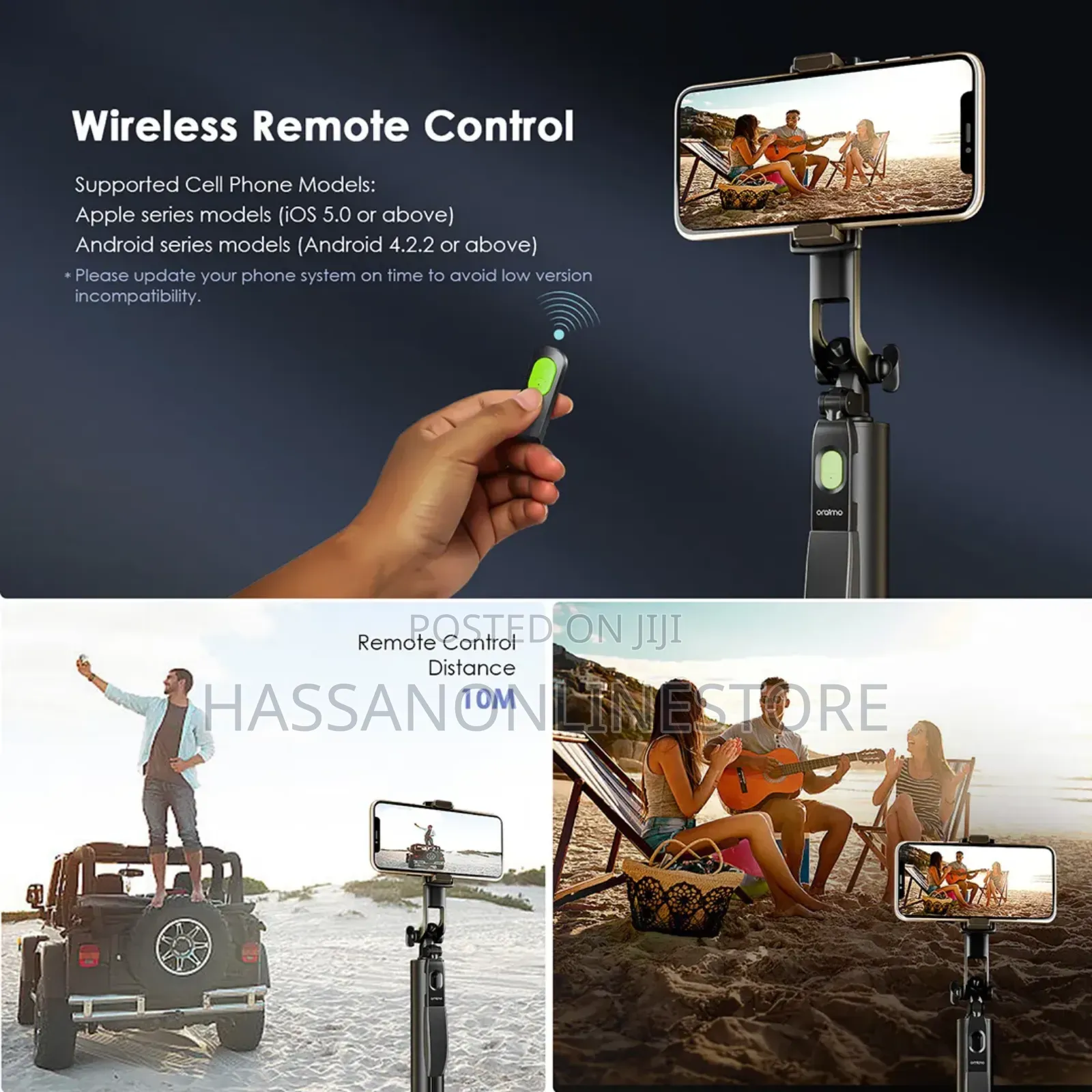 Oraimo Smarttripod 2 360° Tripod Gimbal Stabilizer