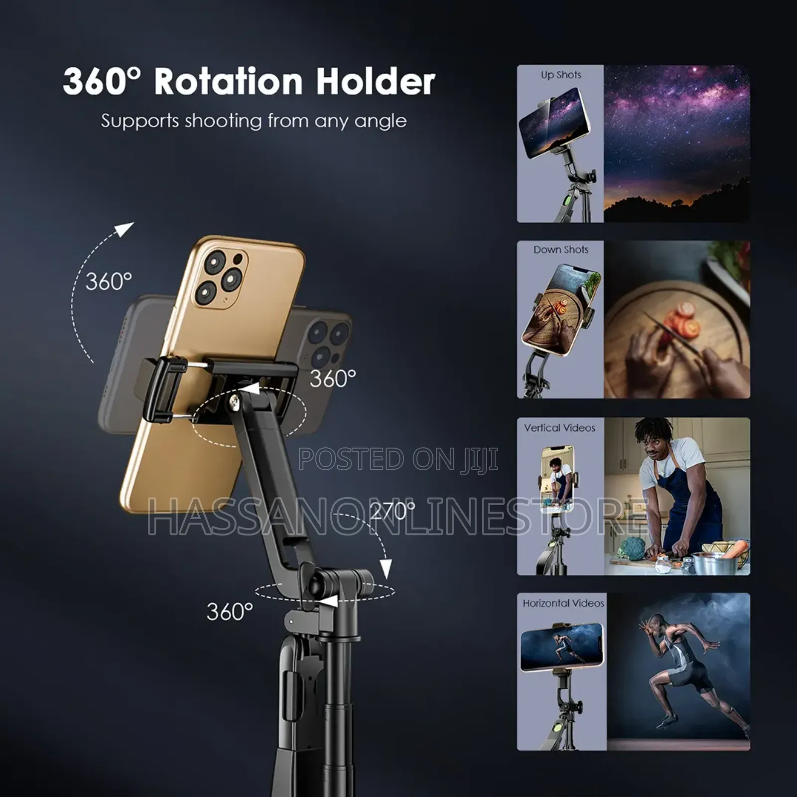 Oraimo Smarttripod 2 360° Tripod Gimbal Stabilizer