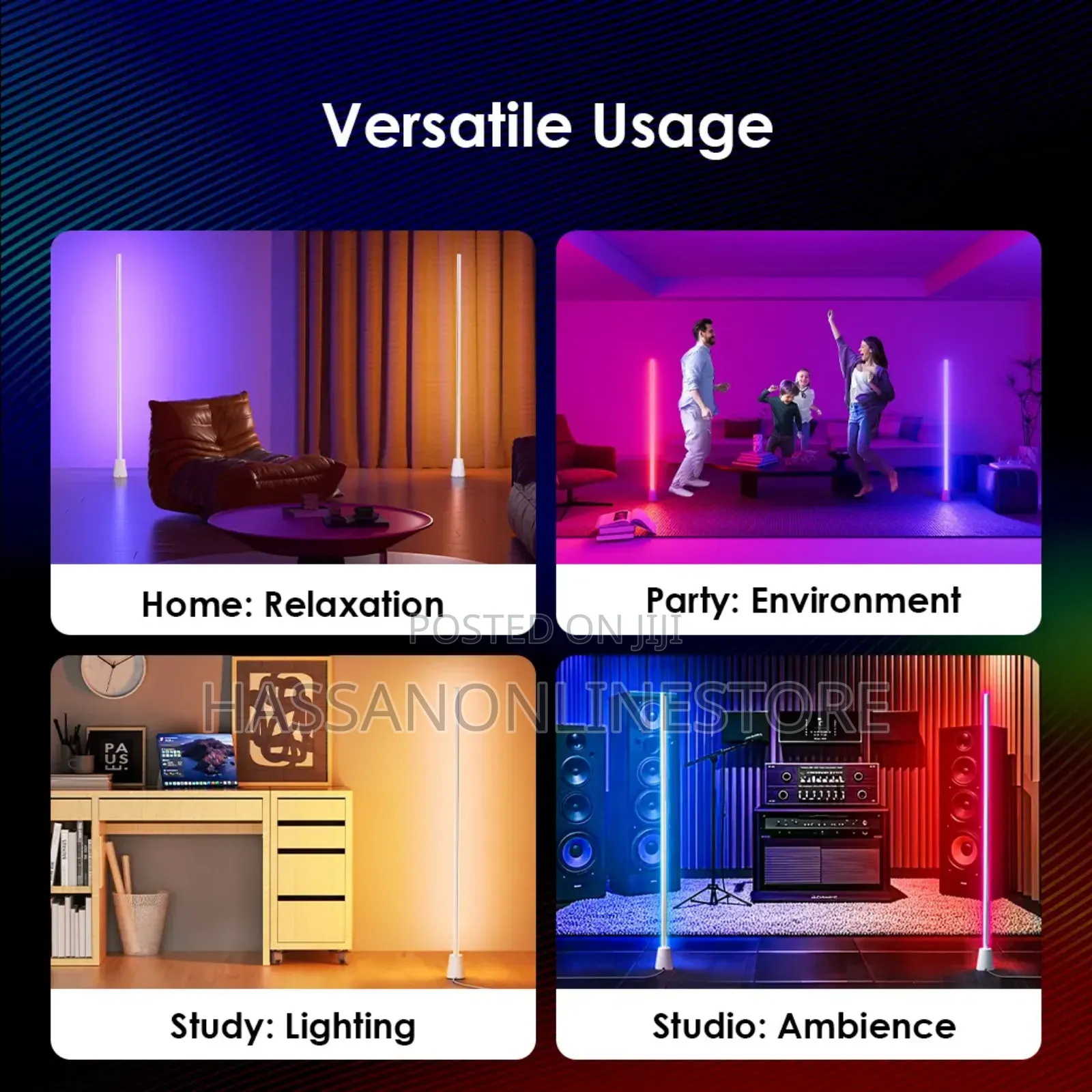 Oraimo Cornerglow Ambient Floor Lamp