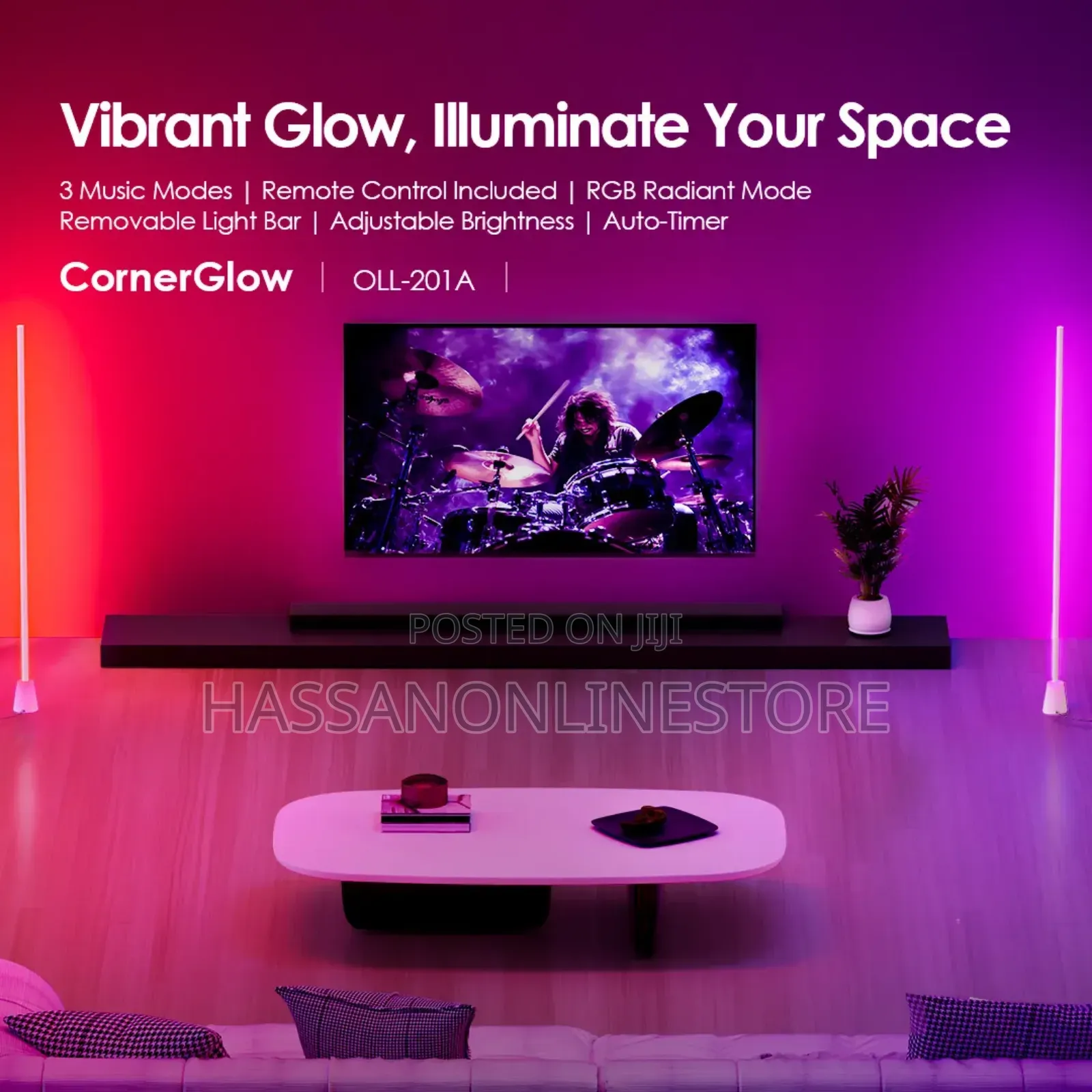 Oraimo Cornerglow Ambient Floor Lamp