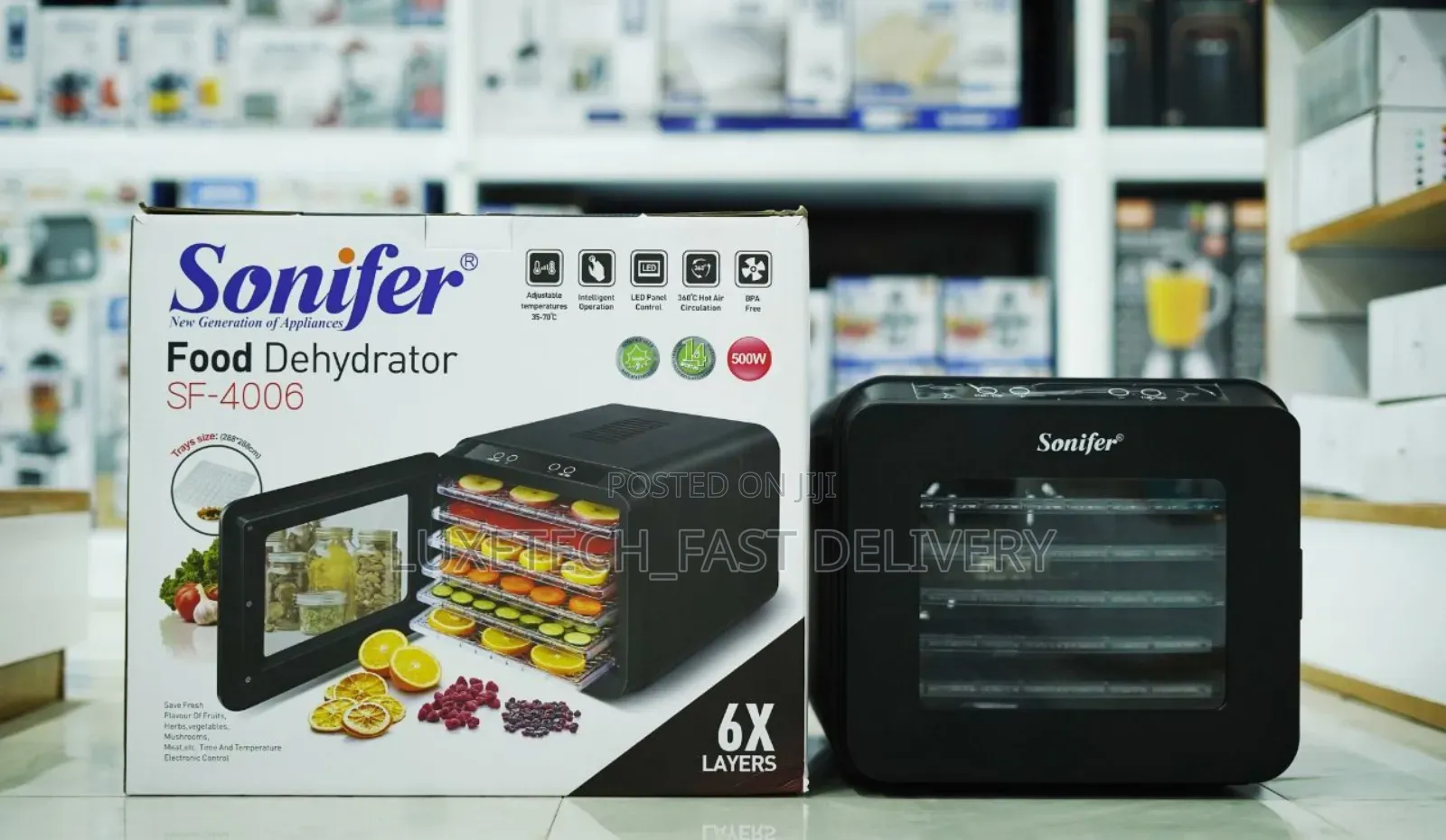 Sonifer Digital Electric Food Dehydrator.