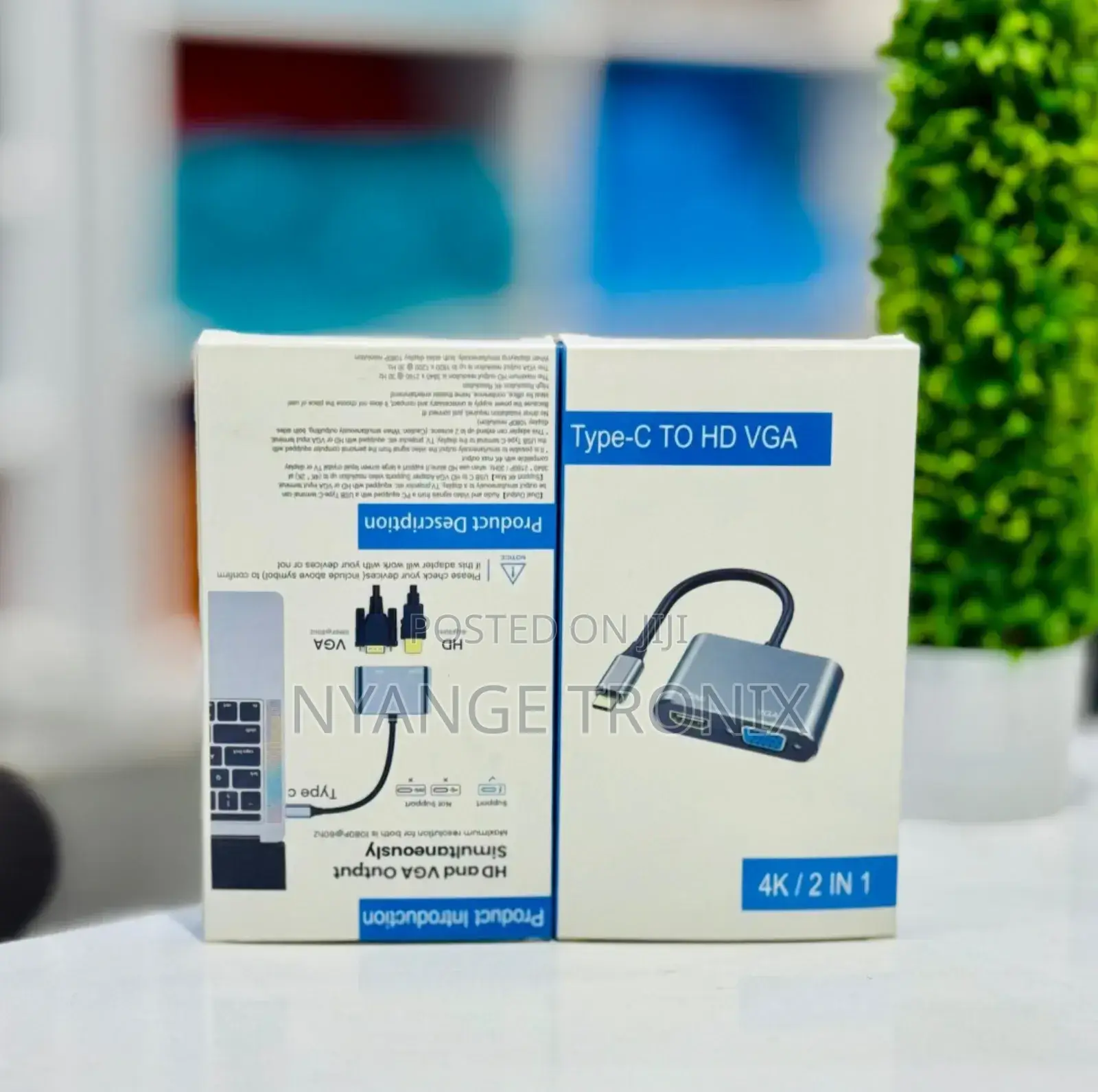 Type C to Hdmi Vga Adapter