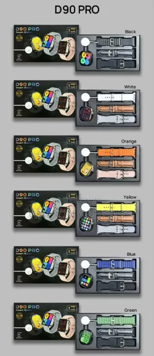 Gd 10 and D90 Pro Ultra Edition Smart Watch
