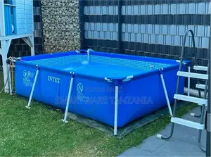 Intex Metal Rectangular Frame Swimming Pool, 3 Mt X 2 Mt