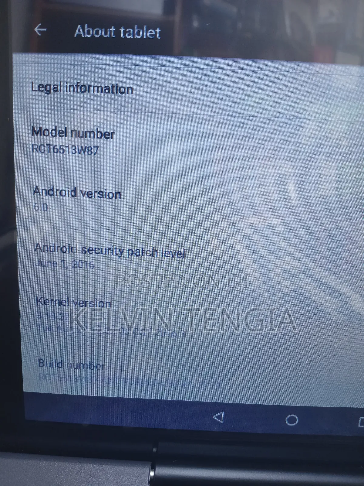Tablet 32 GB Black
